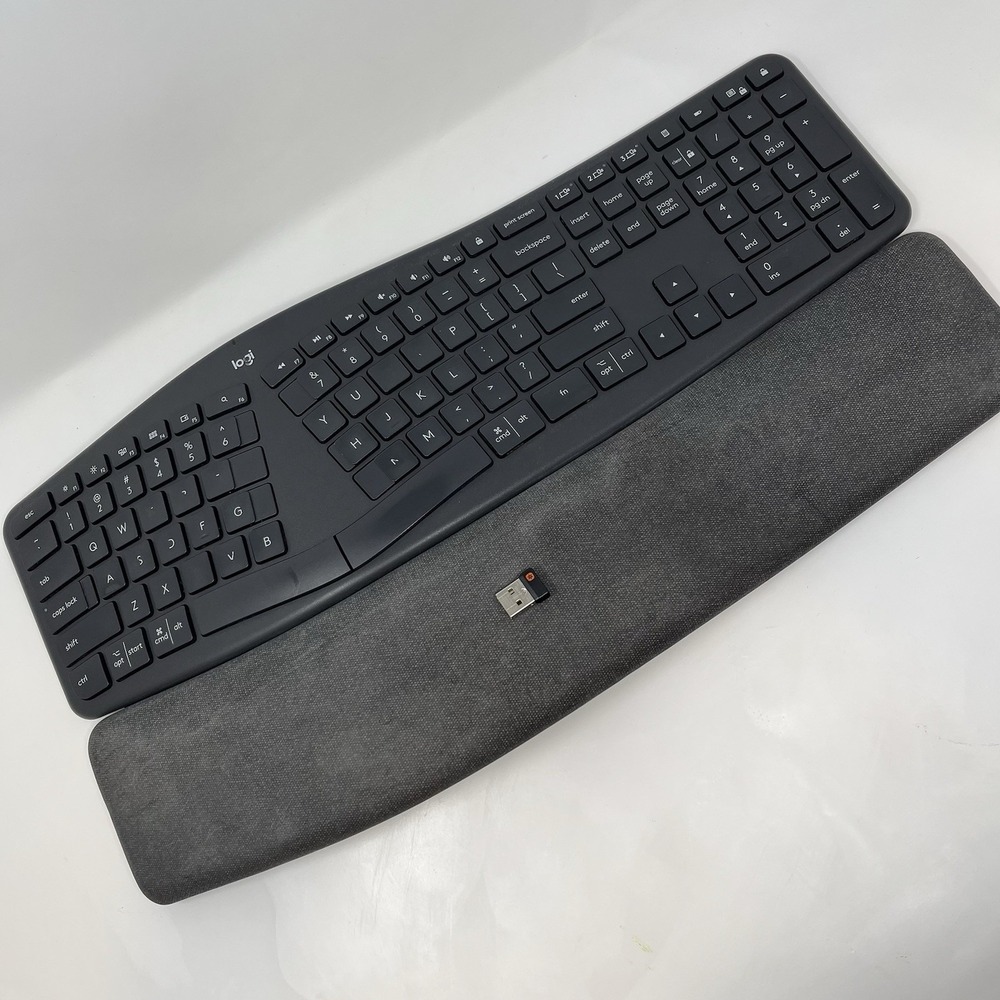 Logitech ERGO K860 Wireless Ergonomic Split Keyboard + Unifying Receiver